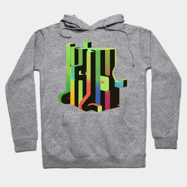 The block Hoodie by ImmortalPink